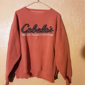 Cabela's Men's Rust Sweatshirt
